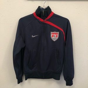 Nike Jackets Coats Nike Usa Soccer Track Jacket Poshmark
